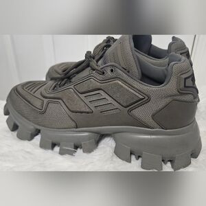 Prada Cloudbust Thunder Gray/Green Sneakers 11